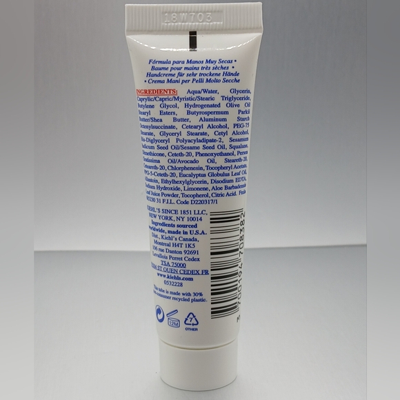 5 For $25 Item🌸 Kiehl's Ultimate Strength Hand Salve - Picture 3 of 3